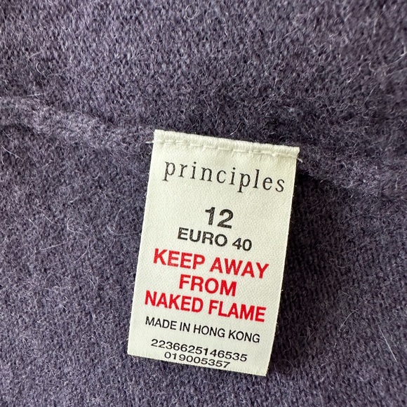 Principles purple cardigan size 12 - Picture 6 of 7